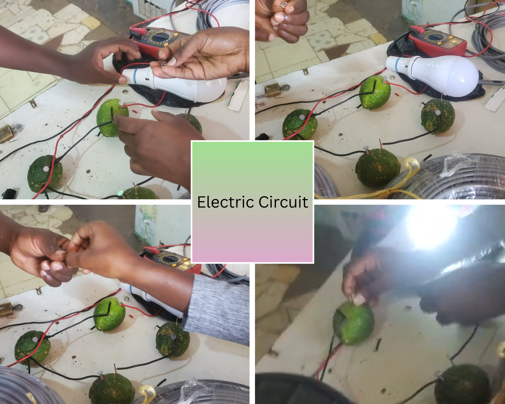 Electric circuit experiment